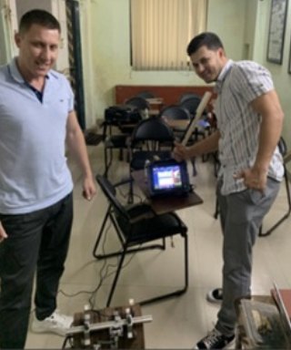 Classroom scanner training session