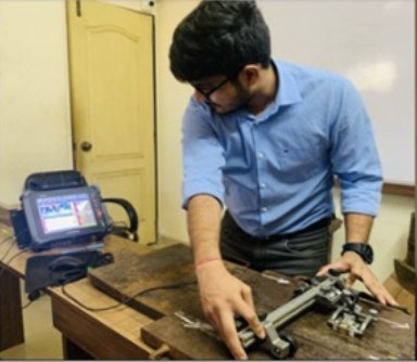Hands-on PAUT encoder scanner practice with Olympus OmniScan